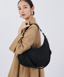 LeSportsac（レスポートサック）の「BOLOGNA MATELASSE MD ブラックマトラッセボローニャMD（ショルダーバッグ）」