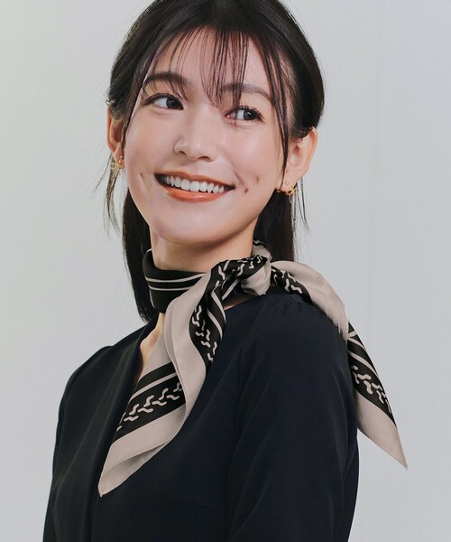小倉優子さん着用】大判スカーフ（ストール/ショール