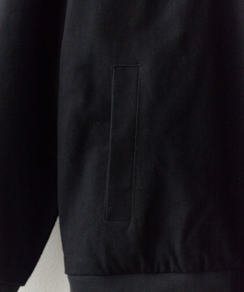 ROOPTOKYO（ループトウキョウ）の「バイカラー デトロイト型ジャケット（ブルゾン・メンズ・ブラック/カーキ/グリーン・M/L）」の21枚目の写真