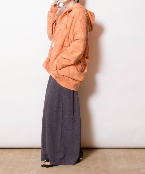 OSMOSIS(オズモーシス)の「裏毛バックツイストフードパーカ(パーカー・レディース・ホワイト/オレンジ/ブラック・ONE SIZE)」の20枚目の写真