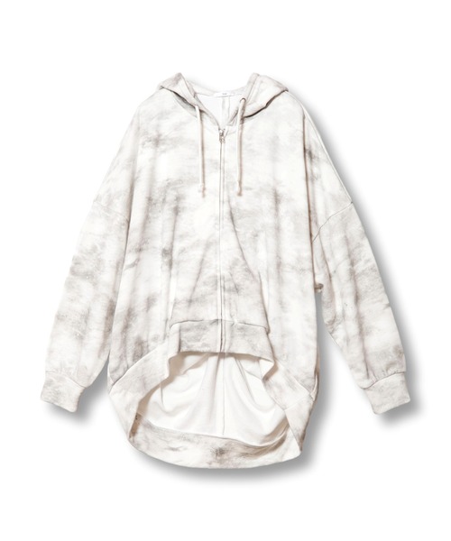 OSMOSIS(オズモーシス)の「裏毛バックツイストフードパーカ(パーカー・レディース・ホワイト/オレンジ/ブラック・ONE SIZE)」の14枚目の写真