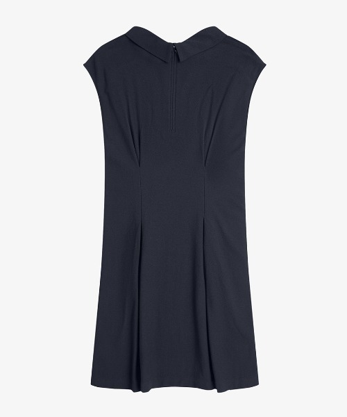Sleeveless Crepe Dress／ノースリーブクレープワンピース