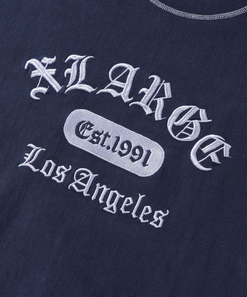 限定コラボ★XLARGE×Champion REVERSE WEAVE ステッチＴシャツ XLARGE×Champion REVERSE WEAVE STICHED S/S TEE（Tシャツ