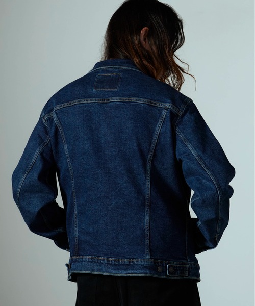 Levi's（リーバイス）の「LEVI'S/リーバイス THE TRUCKER JACKET トラッカージャケット（デニムジャケット・メンズ・ブラック/ワンウォッシュ/インディゴブルー・XL/M/L/S）」の21枚目の写真