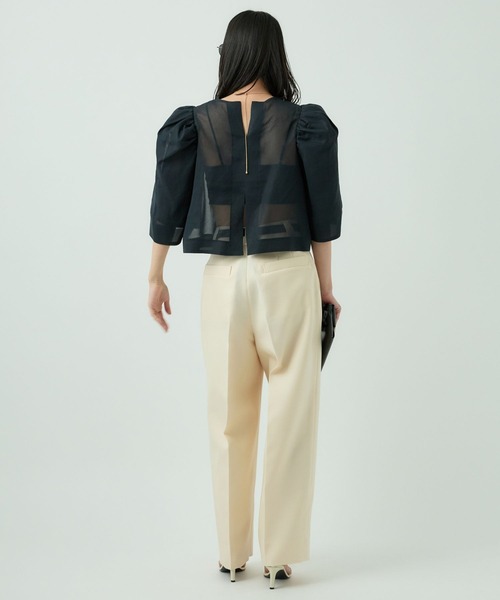 Chaos（カオス）の「Chaos(カオス)/キャロルブラウス（シャツ/ブラウス・レディース・グリーン/ブラック・FREE）」の21枚目の写真