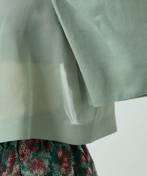 Chaos（カオス）の「Chaos(カオス)/キャロルブラウス（シャツ/ブラウス・レディース・グリーン/ブラック・FREE）」の14枚目の写真