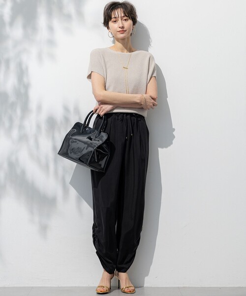 セール】【洗える】コットンアセテート オーバーサイズ ニット（ニット