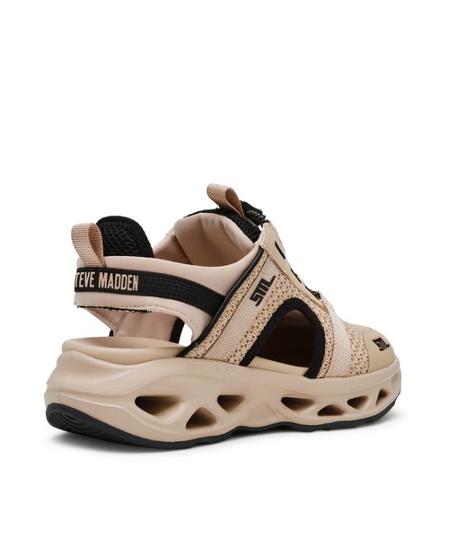 STEVE MADDEN(スティーブマデン)の「デザインソールスポーツサンダル/S.MADDEN SURGE 7-VS(サンダル・レディース・ブラック/ベージュ×ブラック・23.0cm/23.5cm/24.0cm/23.5-24/24.5cm/22.5cm)」の13枚目の写真