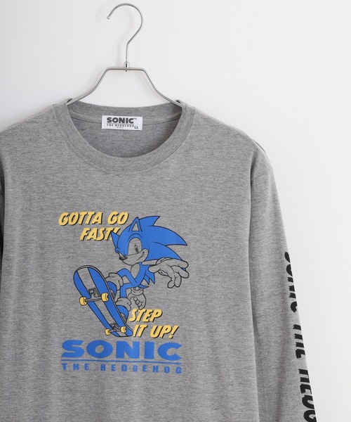 SONIC 天竺長袖Tシャツ（Tシャツ/カットソー）｜SEGA（セガ）の