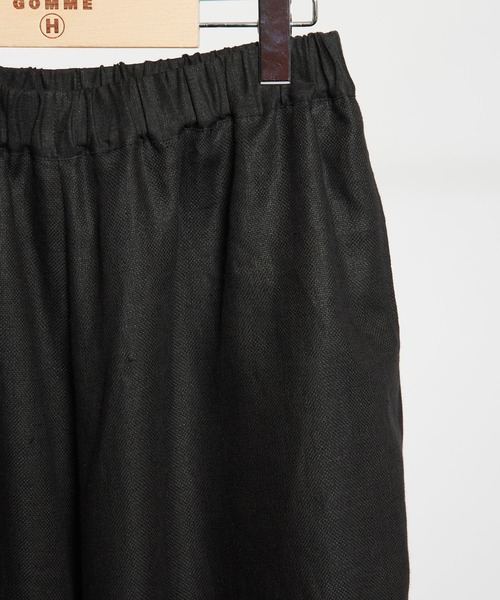 『gomme』黒サルエルパンツ セール】Liミックス 二―タックサルエルパンツ（その他パンツ