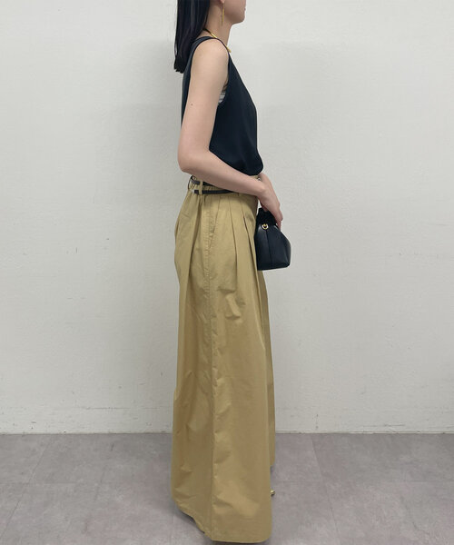 LOUNGEDRESS(ラウンジドレス)の「サテンインナータンク(タンクトップ・レディース・ブラック/オフホワイト・FREE)」の21枚目の写真