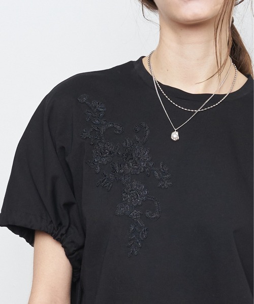 Muel Chic(ミュエルシック)の「Marine CS マリーヌカットソー(Tシャツ/カットソー・レディース・ホワイト/ブラック/ホワイト×ブラック・FREE)」の21枚目の写真