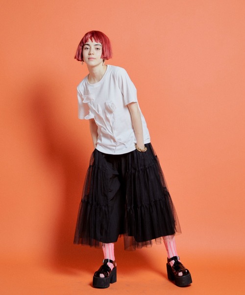 チューリップTシャツ（Tシャツ/カットソー）｜manana suerte