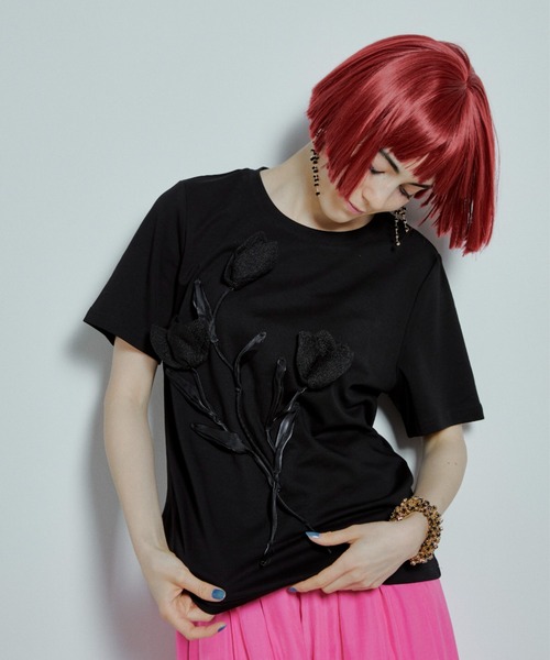 チューリップTシャツ（Tシャツ/カットソー）｜manana suerte