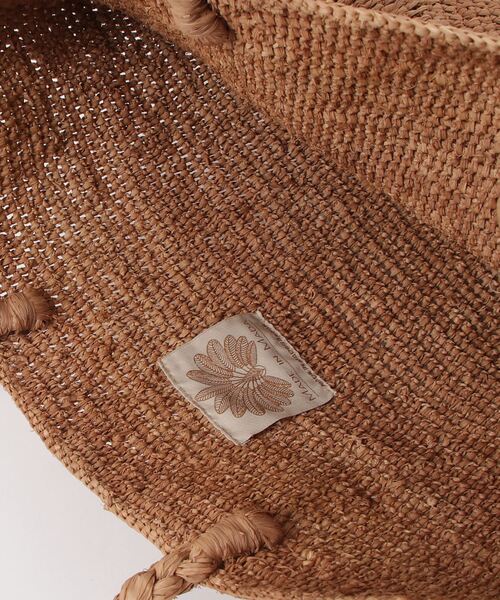 MADE IN MADA(メイドインマダ)の「MADE IN MADA/ALICE MM BAG(かごバッグ・レディース・ナチュラル/ベージュ系その他4・FREE)」の5枚目の写真