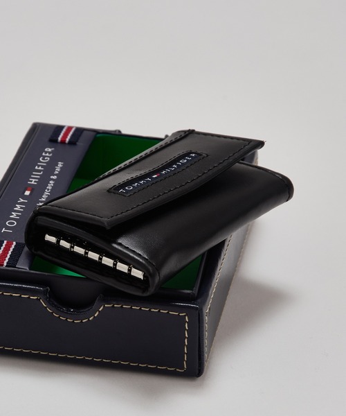 TOMMY HILFIGER（トミーヒルフィガー）の「【TOMMY HILFIGER】31TL17X017 キーケース（キーケース/キーアクセサリー・メンズ・ブラック/ブラウン・FREE）」の4枚目の写真