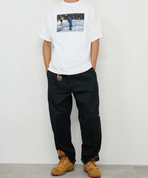 BASIS(ベイシス)の「SANDER LAND 8.2ozオーガニックコットン BLUE STREET 半袖Tシャツ(Tシャツ/カットソー・メンズ・ホワイト/ブラック・X-LARGE/MEDIUM/LARGE)」の14枚目の写真