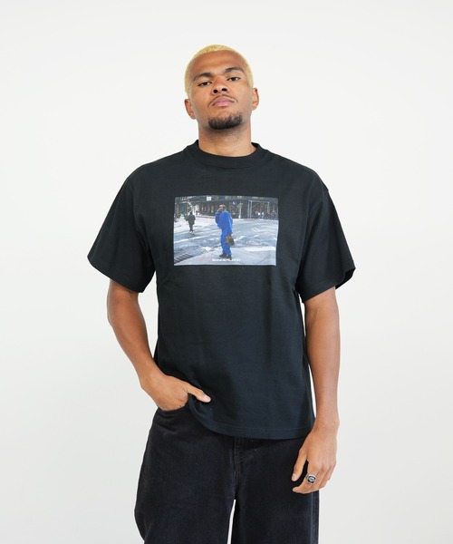 コズミックワンダー　オーガニックコットン　サークル　Tシャツ　カットソー　ブルー コズミックワンダー オーガニックコットン サークル Tシャツ