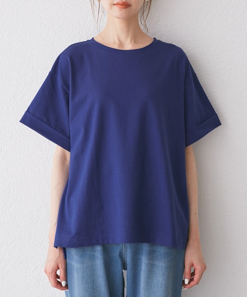 セール】(entry price）マルチファンクション袖折り返しラウンドヘム