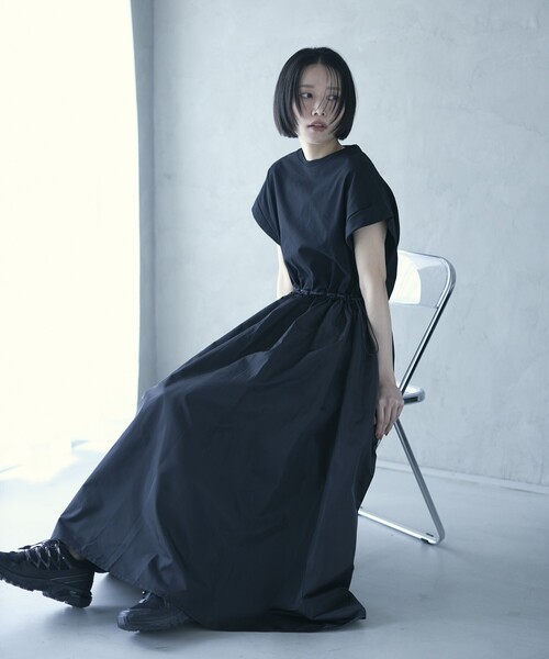 セール】Firsthand/ファーストハンド ドロスト ドッキングギャザー