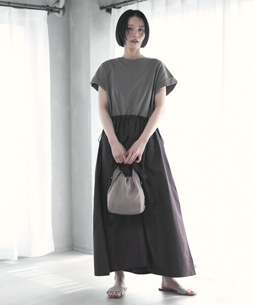 セール】Firsthand/ファーストハンド ドロスト ドッキングギャザー