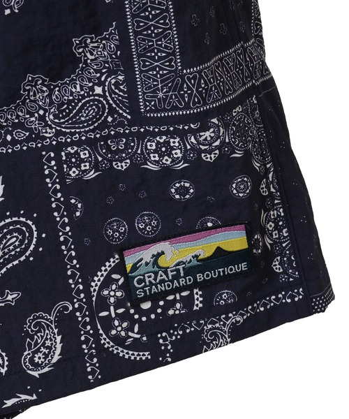 CRAFT STANDARD BOUTIQUE（クラフトスタンダードブティック）の「バギーズショーツ【ユニセックス】（その他パンツ・メンズ・ベージュ/チェック/ブラック/カモフラージュ/その他13/レオパード・M/S/XS/L）」の7枚目の写真