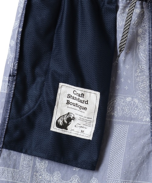 CRAFT STANDARD BOUTIQUE（クラフトスタンダードブティック）の「バギーズショーツ【ユニセックス】（その他パンツ・メンズ・ベージュ/チェック/ブラック/カモフラージュ/その他13/レオパード・M/S/XS/L）」の8枚目の写真