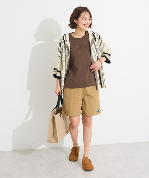 CRAFT STANDARD BOUTIQUE（クラフトスタンダードブティック）の「バギーズショーツ【ユニセックス】（その他パンツ・メンズ・ベージュ/チェック/ブラック/カモフラージュ/その他13/レオパード・M/S/XS/L）」の20枚目の写真