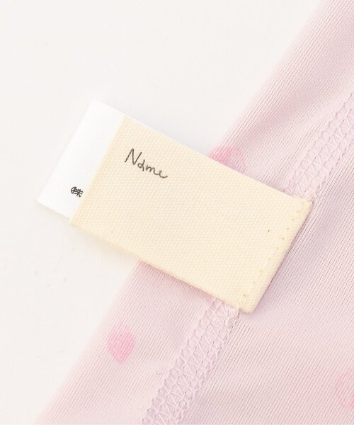 apres les cours（アプレレクール）の「【WEB限定/ジュニア対応】ひんやり天竺深あきインナーキャミ（インナーウェア/肌着・キッズ・ブラック/グレー/オフホワイト/ベージュ/ラベンダー/サーモンピンク・90/100/110/120/80/130/140）」の18枚目の写真