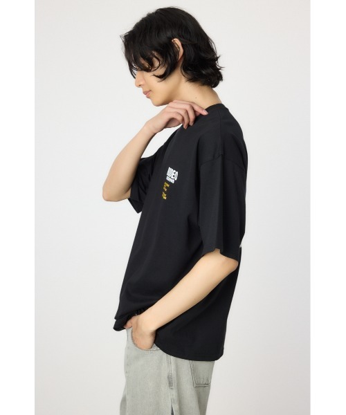 RODEO CROWNS WIDE BOWL(ロデオクラウンズワイドボウル)の「メンズOverlap デニムアップリケTシャツ(Tシャツ/カットソー・メンズ・オフホワイト/ブラック/ライトカーキ・MEDIUM/LARGE)」の20枚目の写真
