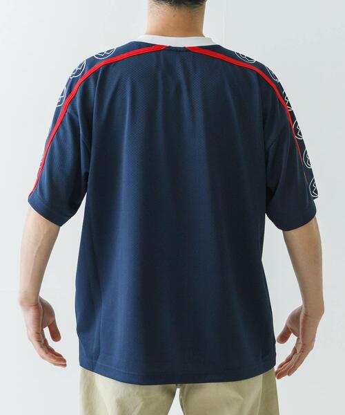 LOTTO（ロット）の「LOTTO　LOGO PRA-SHIRTS（Tシャツ/カットソー・メンズ・ネイビー/ホワイト/ブラック・MEDIUM/LARGE/X-LARGE）」の9枚目の写真