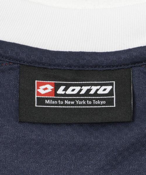 LOTTO（ロット）の「LOTTO　LOGO PRA-SHIRTS（Tシャツ/カットソー・メンズ・ネイビー/ホワイト/ブラック・MEDIUM/LARGE/X-LARGE）」の15枚目の写真