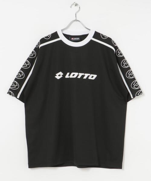 LOTTO（ロット）の「LOTTO　LOGO PRA-SHIRTS（Tシャツ/カットソー・メンズ・ネイビー/ホワイト/ブラック・MEDIUM/LARGE/X-LARGE）」の16枚目の写真