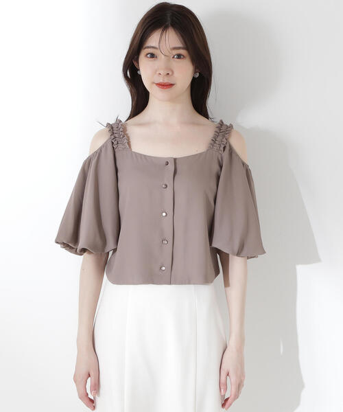 PROPORTION BODY DRESSING - 34 プロポーション PROPOTION フリル ブラウス シャツ トップス PROPORTION BODY DRESSING - 34 プロポーション PROPOTION