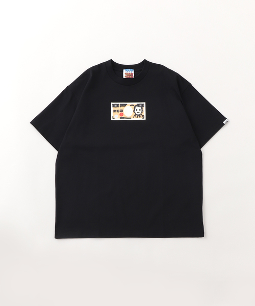 CITY COUNTRY CITY(シティーカントリーシティー)の「CITY COUNTRY CITY / シティーカントリーシティー S/S TEE マンケン(Tシャツ/カットソー・メンズ・ホワイト/ブラック・MEDIUM/LARGE)」の2枚目の写真