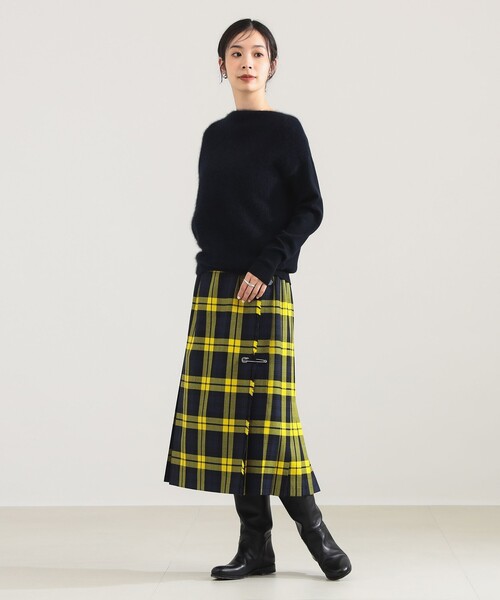 O'NEIL OF DUBLIN / ウール ナローベルト キルトスカート（スカート