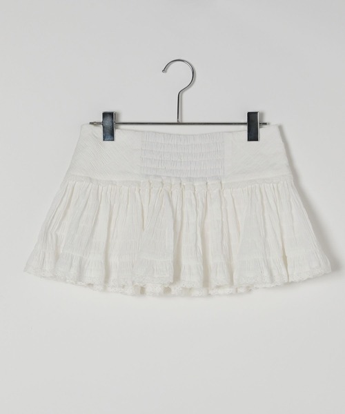 Heather（ヘザー）の「レイヤードフリルミニスカート　491952（スカート・レディース・ブラック/ホワイト/ブラック系その他/ブラック系その他2・FREE）」の20枚目の写真