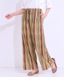 Cutie Blonde | 【洗える/ひんやり/S-LL】柄イージーパンツ(その他パンツ)