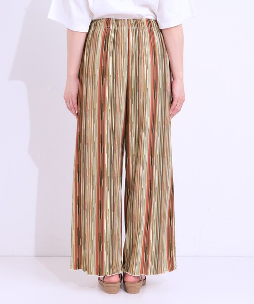 Cutie Blonde（キューティーブロンド）の「【洗える/ひんやり/S-LL】柄イージーパンツ（その他パンツ・レディース・オレンジ系その他3/ネイビー系1/ブラック系・01/02/03/04）」の18枚目の写真