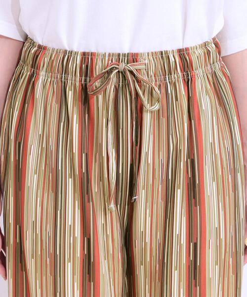 Cutie Blonde（キューティーブロンド）の「【洗える/ひんやり/S-LL】柄イージーパンツ（その他パンツ・レディース・オレンジ系その他3/ネイビー系1/ブラック系・01/02/03/04）」の19枚目の写真