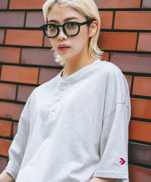 SAVIER(サビアー)の「【SAVIER/サビアー】×【ZERO STAIN/ゼロステイン】コラボ ヘンリーネックTシャツ(Tシャツ/カットソー・メンズ・オフホワイト/ホワイト/ブラック/ネイビー・LARGE/MEDIUM)」の3枚目の写真