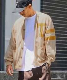 THEOREM（セオレム）の「mcg3646-Award Cardigan レタードカーディガン（カーディガン/ボレロ）」