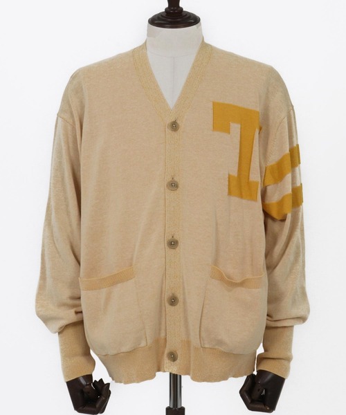 mcg3646-Award Cardigan レタードカーディガン（カーディガン