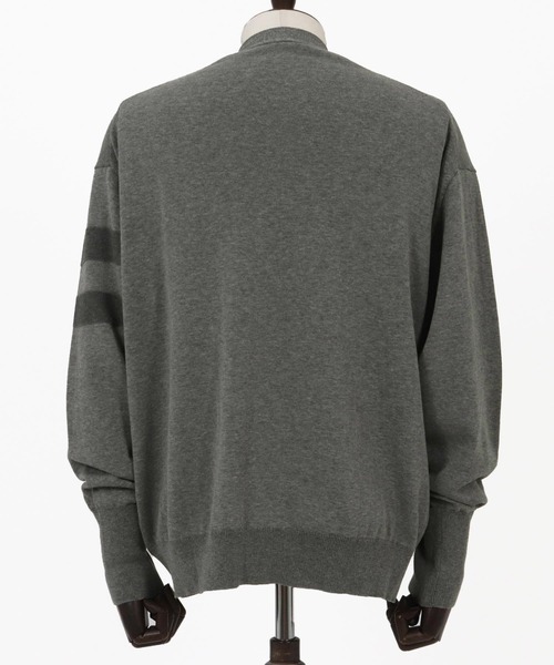 THEOREM(セオレム)の「mcg3646-Award Cardigan レタードカーディガン(カーディガン/ボレロ・メンズ・ネイビー/グレー/イエロー・M/L/XL)」の17枚目の写真