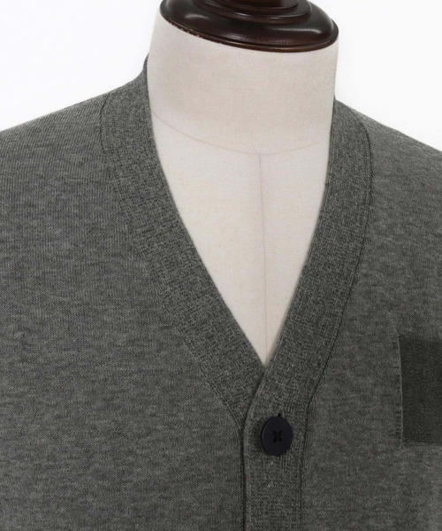 THEOREM(セオレム)の「mcg3646-Award Cardigan レタードカーディガン(カーディガン/ボレロ・メンズ・ネイビー/グレー/イエロー・M/L/XL)」の16枚目の写真