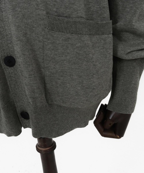 THEOREM(セオレム)の「mcg3646-Award Cardigan レタードカーディガン(カーディガン/ボレロ・メンズ・ネイビー/グレー/イエロー・M/L/XL)」の13枚目の写真