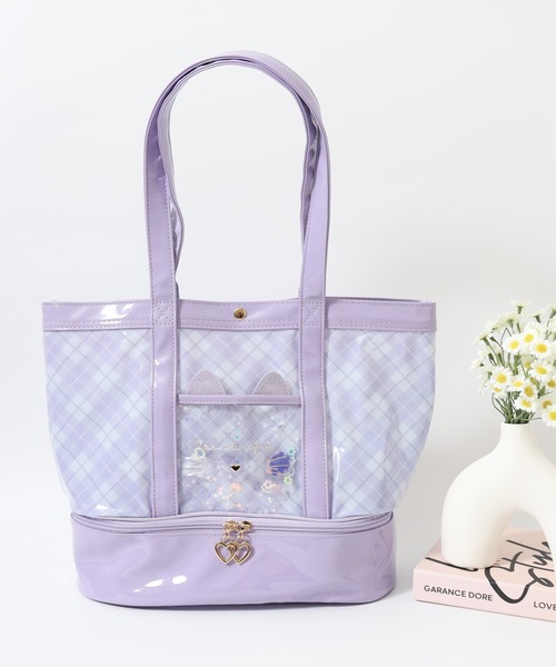 2点おまとめ⭐︎専用⭐︎シャカシャカトートバッグ ｼｬｶｼｬｶ2層式ｸﾘｱﾄｰﾄ（トートバッグ）｜FUNALIVE（ファンアライブ