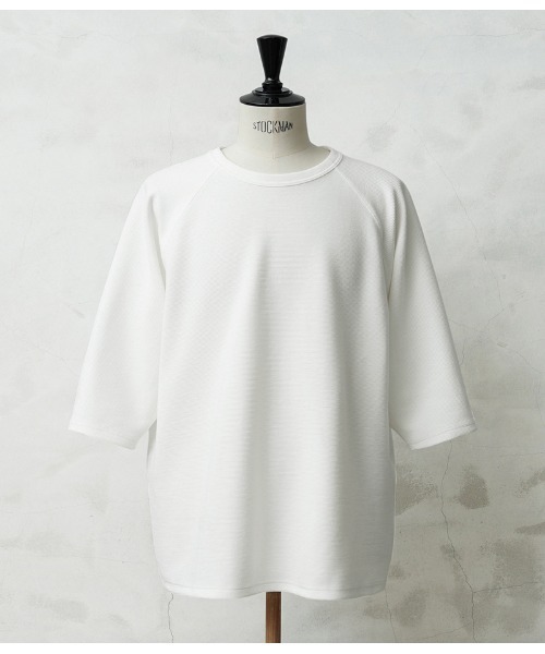 WAIPER.inc フライスTシャツTHREE-QUARTER SLEEVE WAIPER.inc フライスTシャツ THREE-QUARTER SLEEVE【WP1115】（T