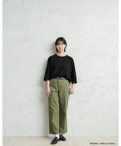 WAIPER.inc フライスTシャツTHREE-QUARTER SLEEVE 楽天市場】WAIPER.inc フライスTシャツ THREE-QUARTER SLEEVE