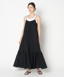 HELIOPOLE（エリオポール）の「SHEERSUCKER CAMI DRESS(SOLID)（ワンピース）」